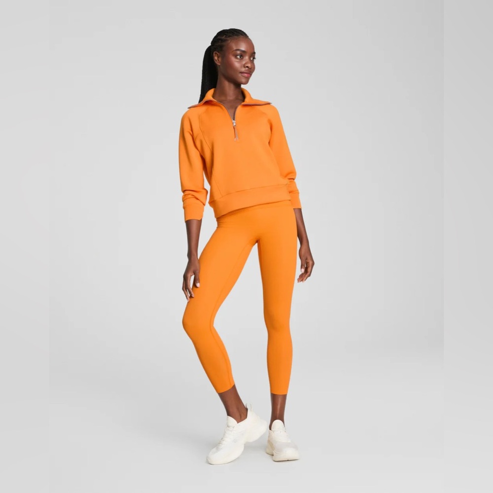 SPANX AirEssentials Half Zip Pullover Top NWT - image 5